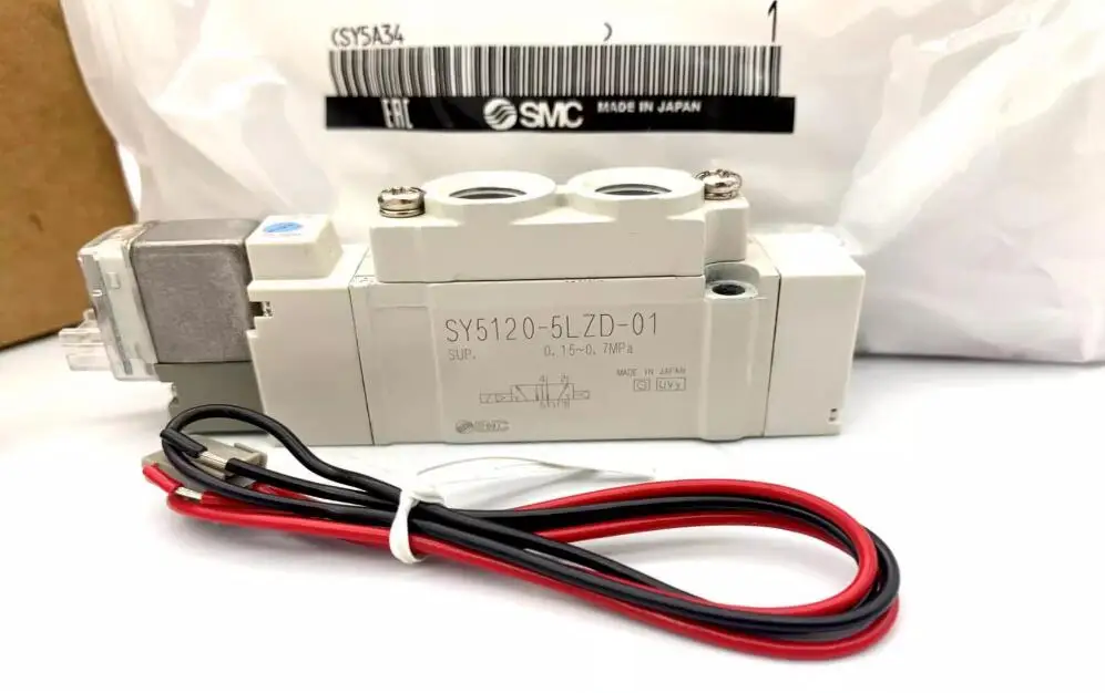 정품 솔레노이드 밸브 DC24V SY5120-5GD-C6 SY5120-5G-C6 SY5120-5G-C4 SY5120-5GD-C8 SY5120-5MZ-C6