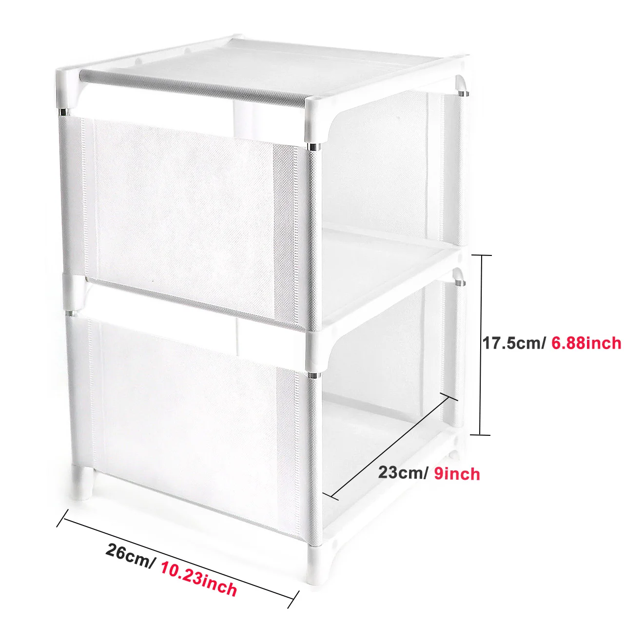 Shoe Rack Storage Organizer Folded 4-8layer Wall Corner Storage Rack Space Saving Shoe Racks for Closet