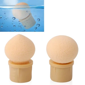 Runder Kopf scharfe Schwammköpfe Ersatz Nagelkunst Gel Polnisch Farbgradienten Blühen Pinsel Glitter Pulver Doting Manicure Tool 6 Hauptschwammverkäufe - №3