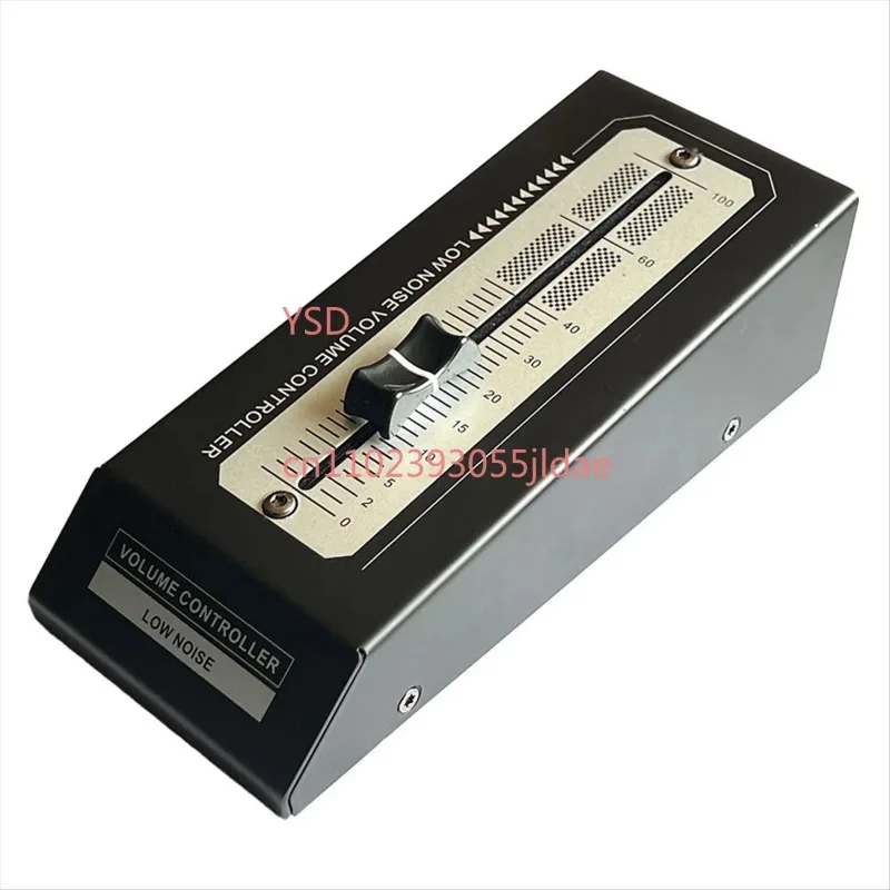 Desktop Audio Volume Fader Controller, 6.5mm Interface for Computer Speaker Amplifier