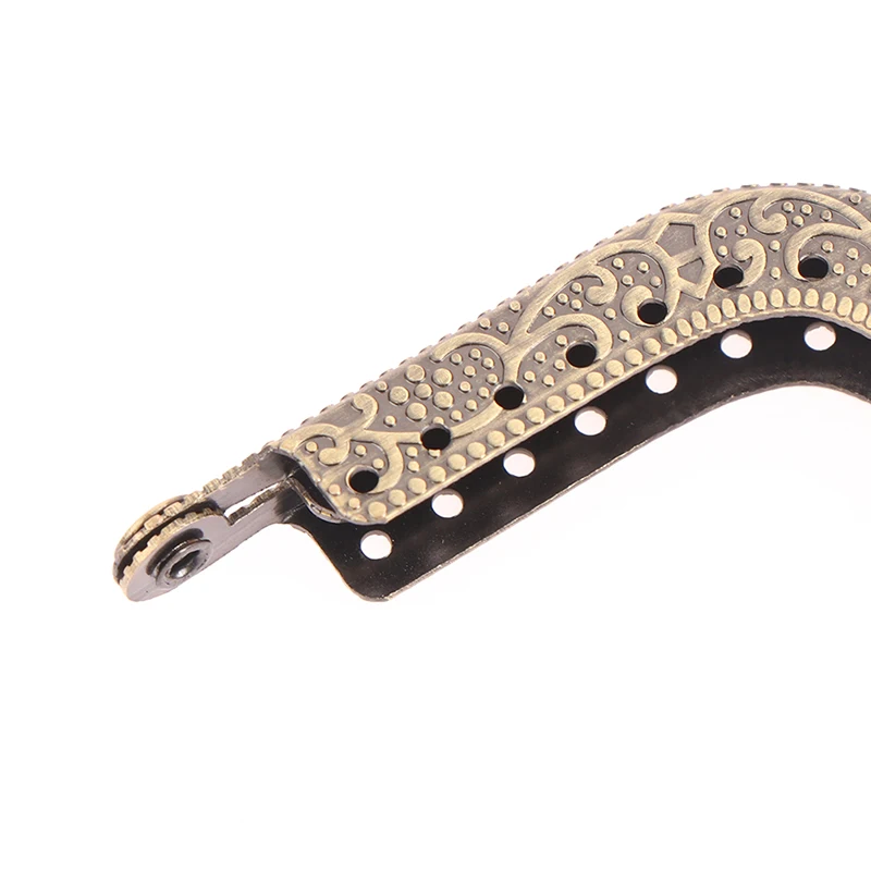 1pc 8.5/10.5/12.5CM Cat Head Metal Purse Frame Handle for Clutch Bag Handbag Making Clasp Lock Bags Accessories