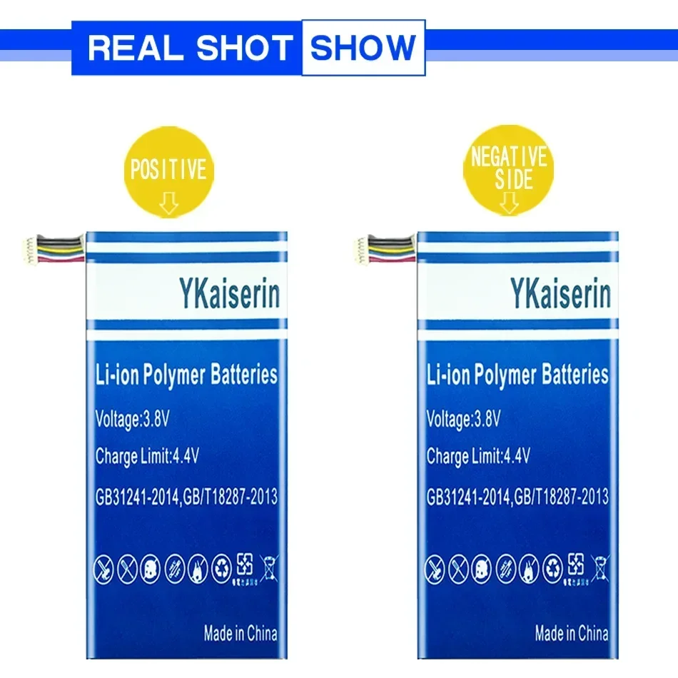YKaiserin 12500mAh Replacement Battery HD499271 (4th) for One-Netbook OneMix 4 OneMix4 One Mix 4 Mix4/Platinum edition Digital image 3