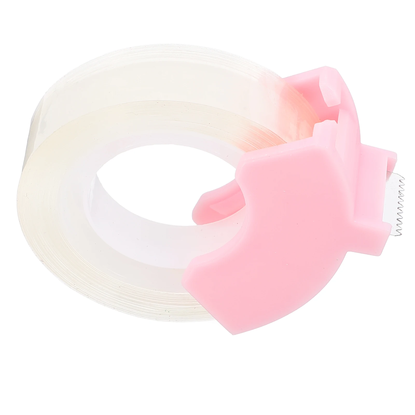 

Tape Dispenser Transparent Desktop Tape Holder Plastic Sticker Dispenser Office Home Supplies Reusable For Workshop