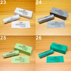 100pcs/lot 18650 lithium battery heat shrinkable sleeve battery cover skin PVC heat shrinkable film shrink skin