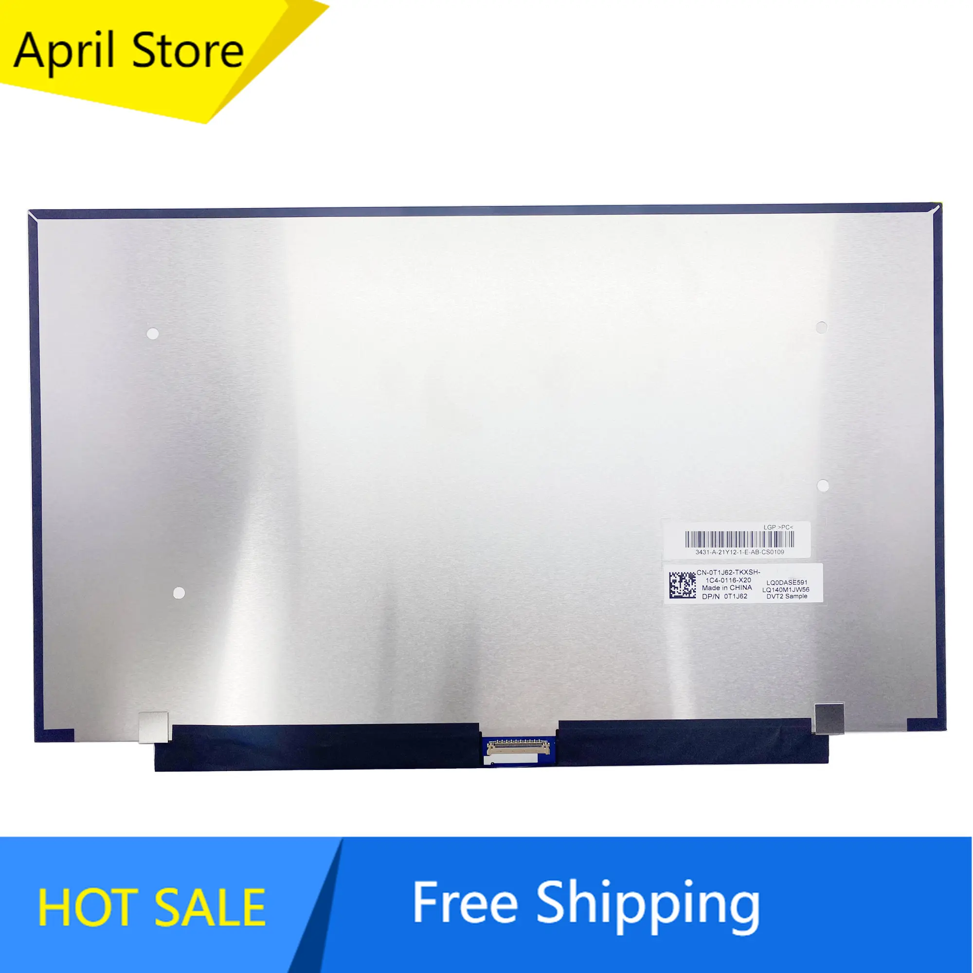 

LQ140M1JW56 LQ0DASE591 14.0'' Laptop LCD Screen Display Panel 1920*1080 DP/N: 0T1J62