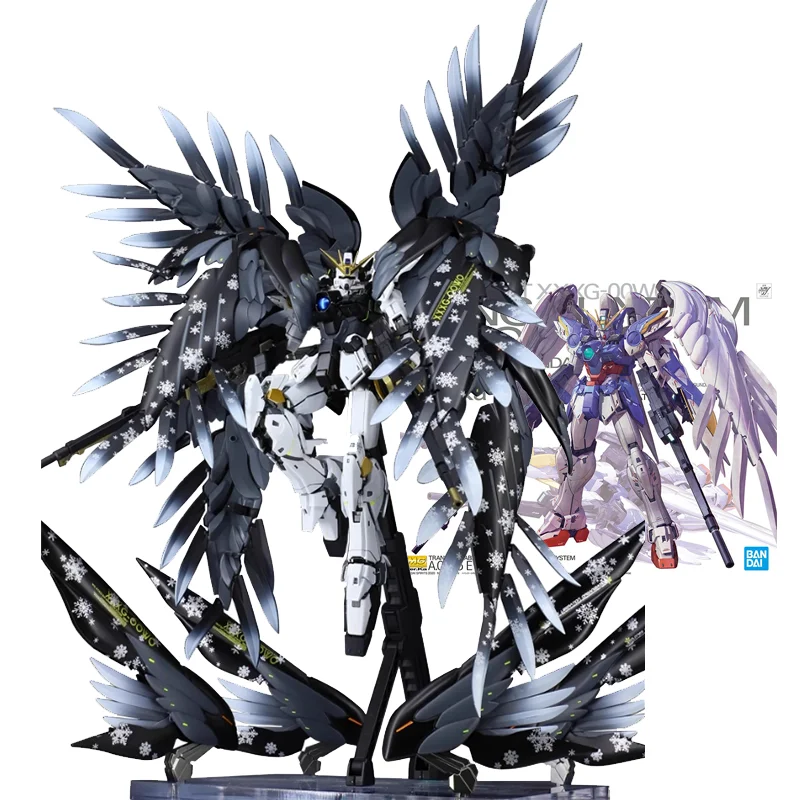 

Buddhist Studio Mg 1/100 Xxxg-00W0 Wing Zero Ew Ver.ka Six Wings Night Snow Ver Assembly Model Collectible Robot Kits