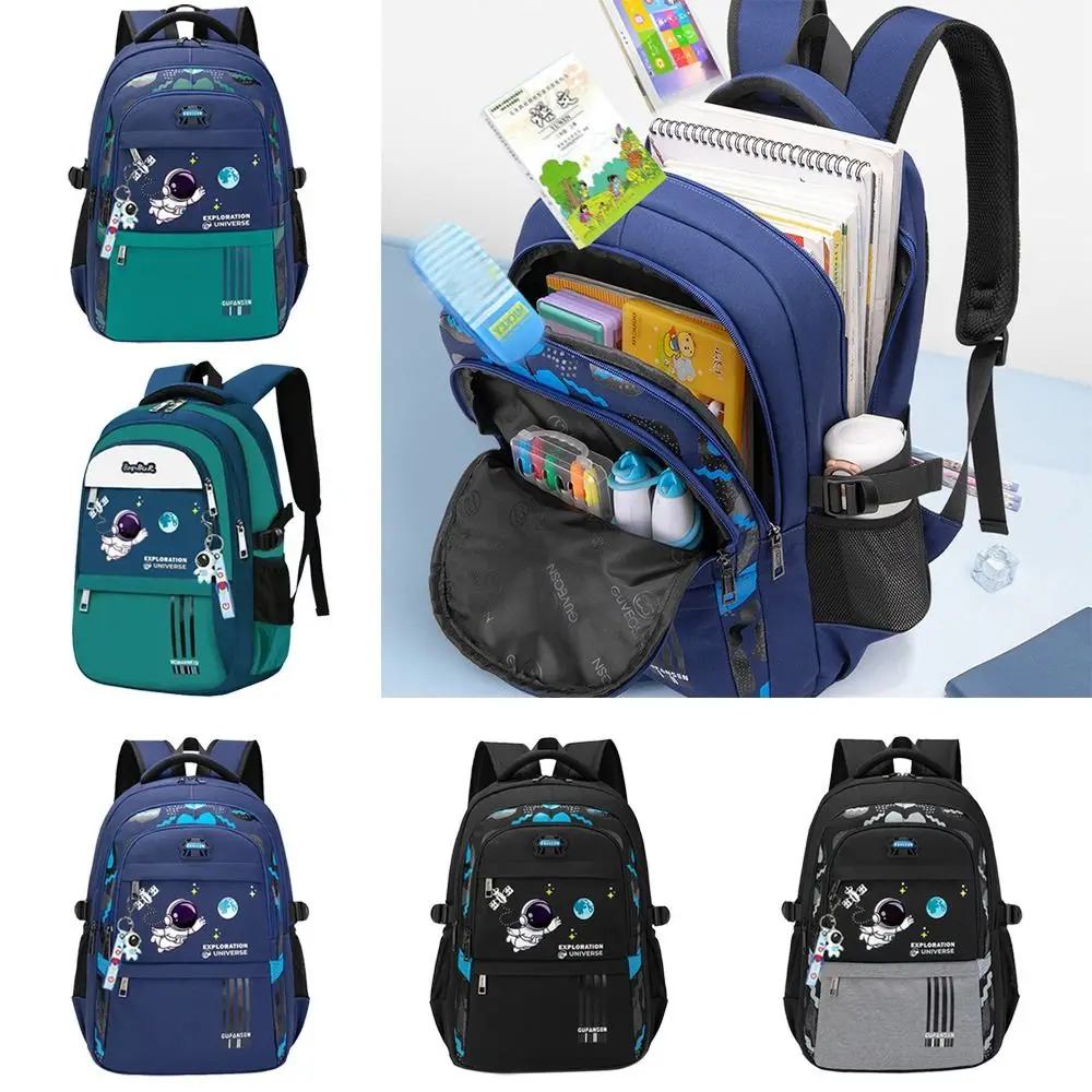 

Gift Boys Girls Large capacity Book Bag School Backpack Children Backpack Primary Schoolbag School Bags Kids Astronaut Backpack