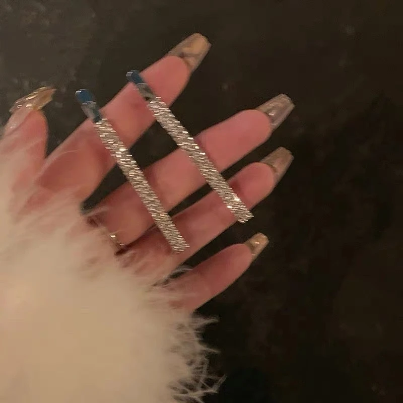 Shiny Rhinestone Luxury Hair Clips for Women