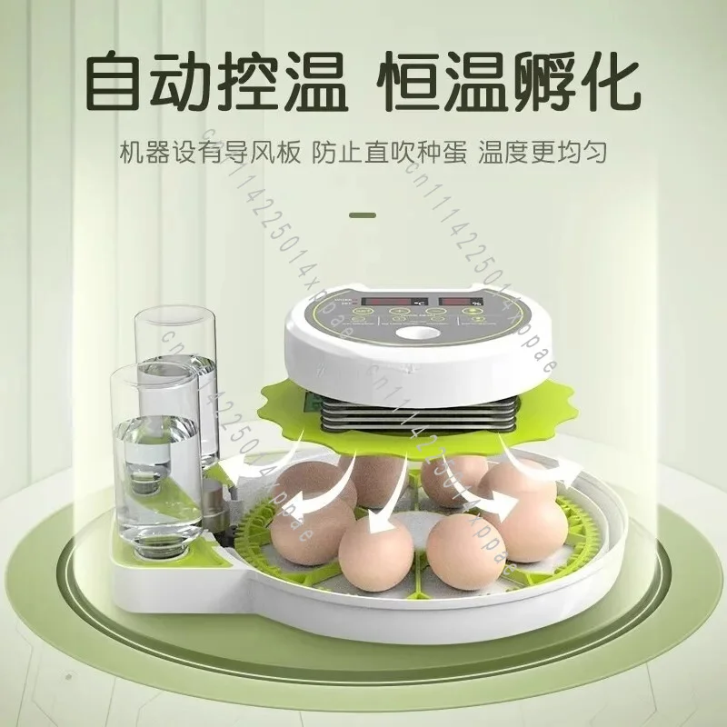 Egg Rutin Chicken Egg Incubator Incubator Small Household Automatic Saucer Smart Chicken Parrot Incubator Bird