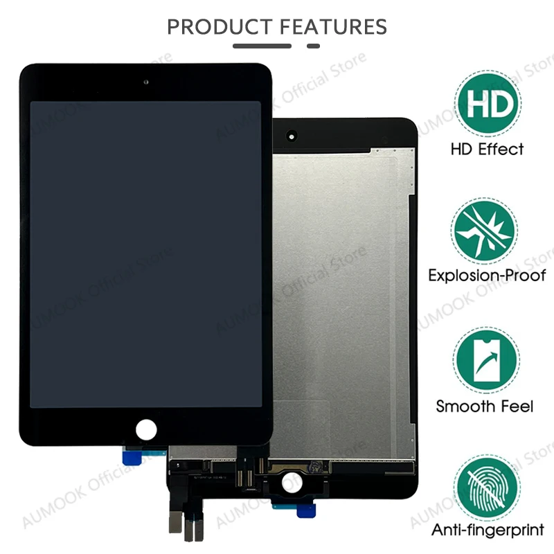 Do iPada mini 5 mini5 Wyświetlacz LCD Ekran dotykowy Digitizer Panel montażowy A2126 A2124 A2133 A2125 Ekran dotykowy LCD Wymień części — zdjęcie produktu 3
