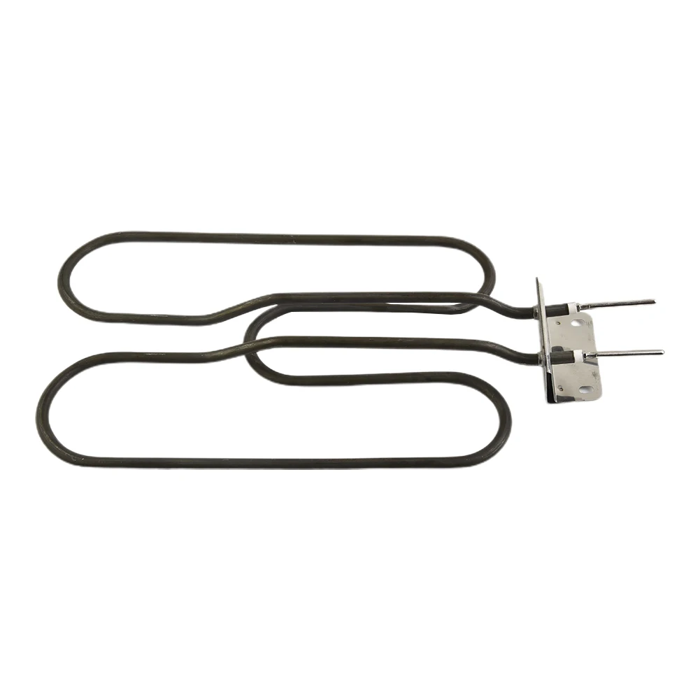 For80342/80343/65620 Top Heat Grill Heating Pipe Heating Element 40x20cm Size Easy To Install Sliver+black Colour