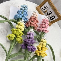 Handmade crochet, crochet yarn, flower products, grape hyacinth, Valentine's Day, birthday gift, home decoration