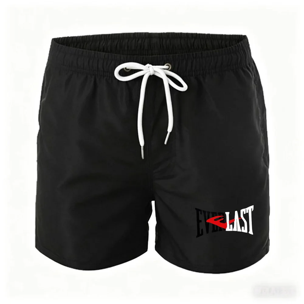 Best-selling summer men's quick-drying beach shorts, fitness shorts, summer swimwear, casual sports men's swim pants