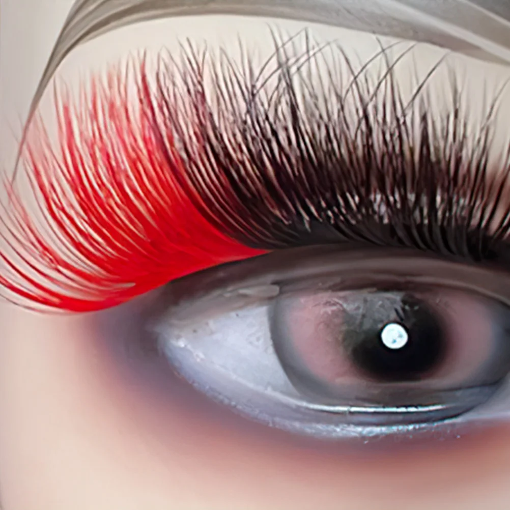 

Fake For Women Festival Cosplay Festival Colored Halloween Cosplay Lashes Long False Lashes Party Night Look