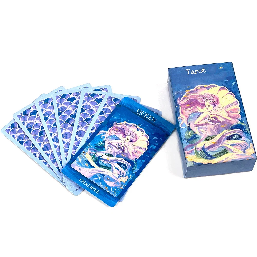 Tarot Deck Family Party Cards Game Vibrant Illustrations, Easy-to-Read Guide, Great For Beginners, Meditation & Party Games