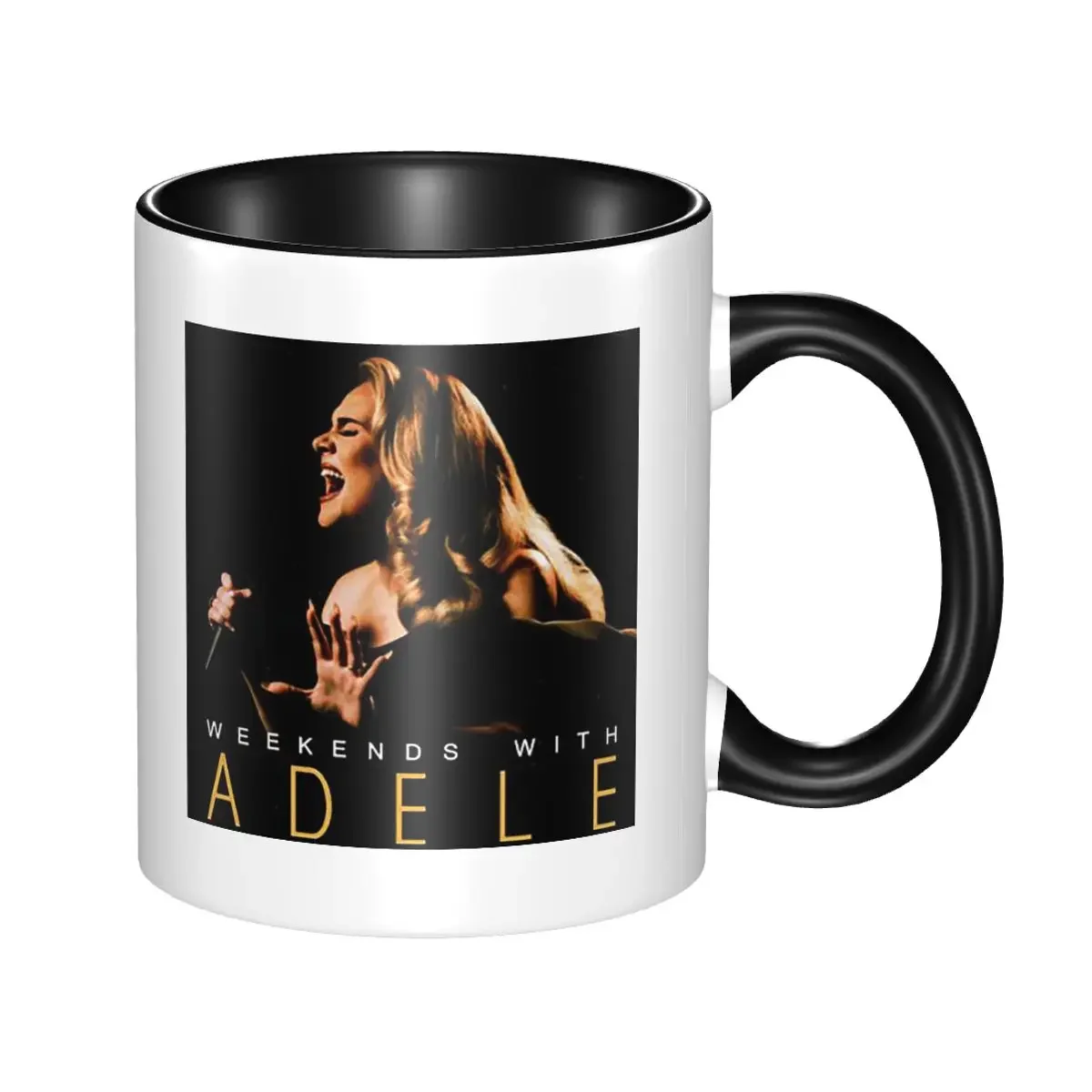 

Кружка Adele In Munich Music Tour, забавная керамическая кружка для кофе, чая, молока, посуда для напитков, подарок для друзей