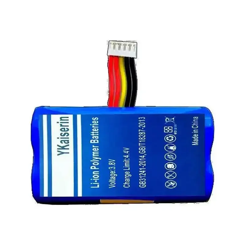 بطارية قارئ البطاقات عالية الأداء SX18650-2S1P 5 خط لـ Verifone X970 X990 5800Mah