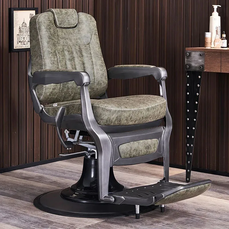 

Spinning Vintage Barber Chair Stylist Reclining Hairdressing Pedicure Chair Facial Lounge Taburete Estetica Con Ruedas Furniture