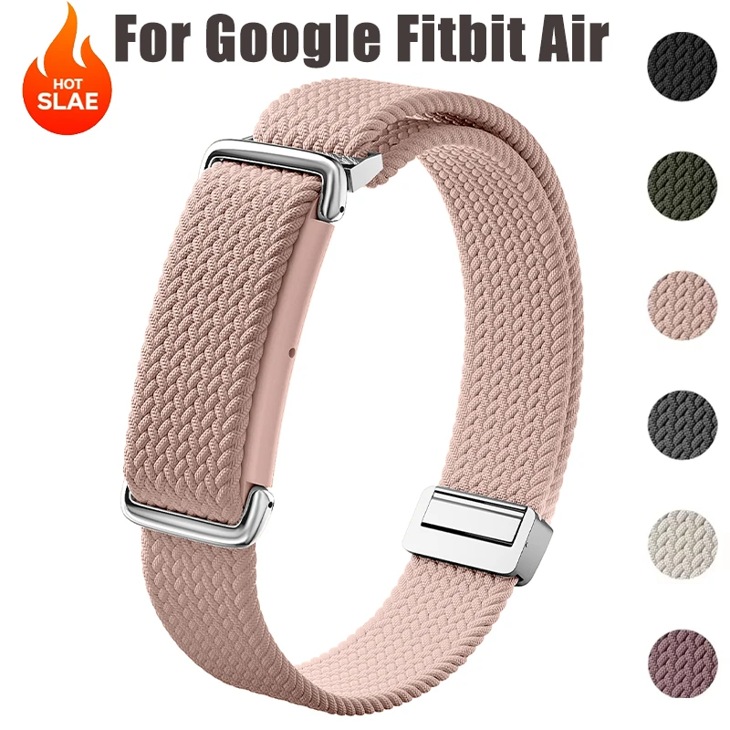 Elastic Nylon Strap for Google Fitbit Air Band Sport Replacement Wristband Bracelet Correa For Fitbit Air Armband Magnetic Clasp