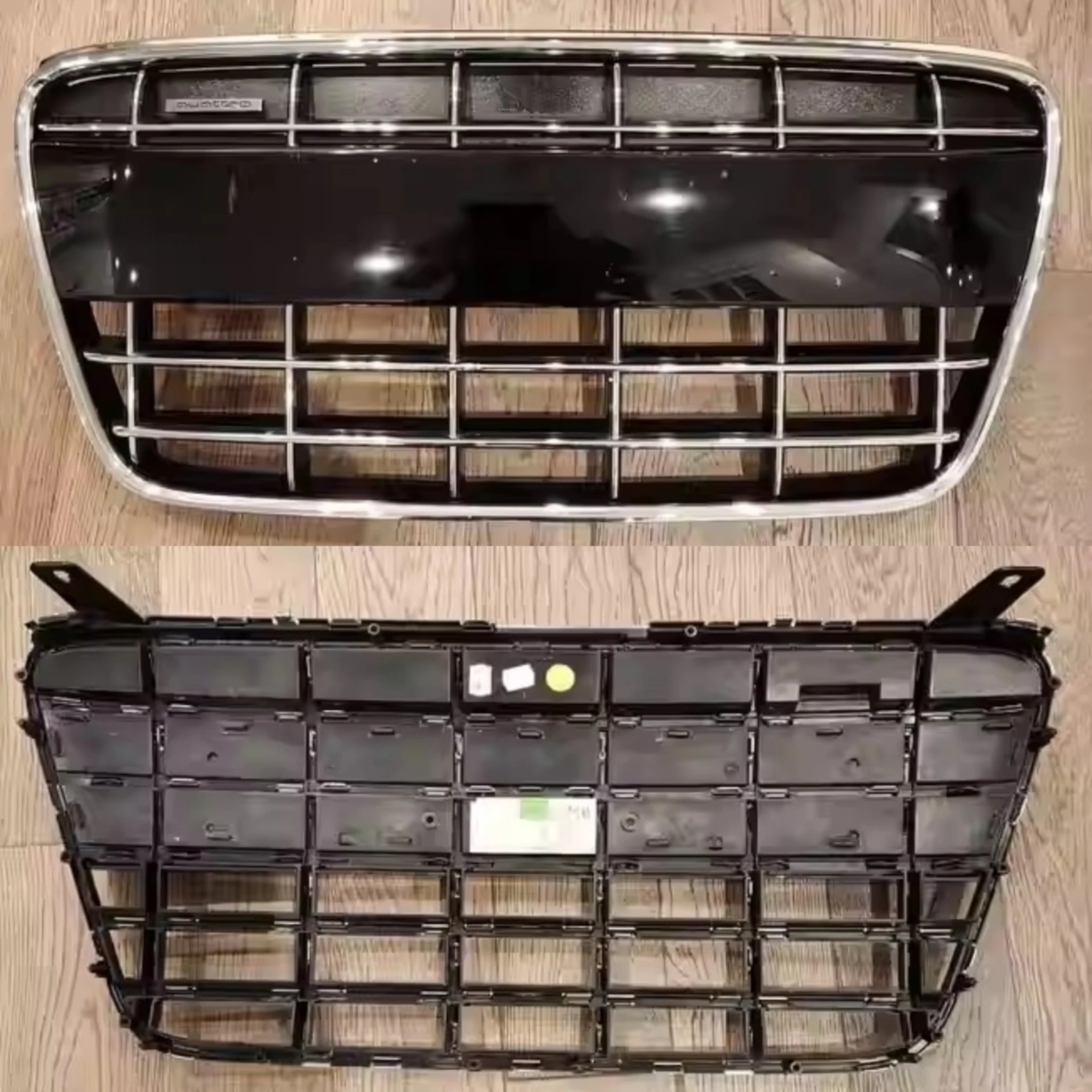 Body Kit Grille Radiator Grill Mask Grid For Audi R8 2012 Style Net Auto Accessories