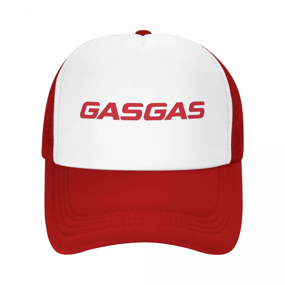 GasGas Motorcycle Trucker Hats Fashion Mesh Baseball Cap Snapback Caps Racing Mountain Bike Hats Trucker Worker Cap Fishing Hat