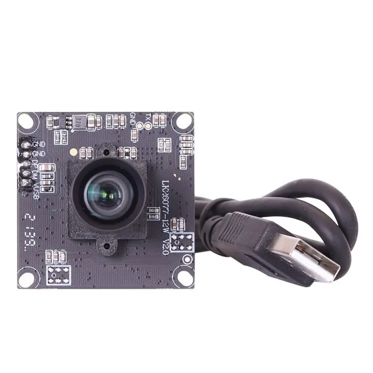 4K IMX577 38 มม.8 มม.45 องศา distortionless Android PCBA usb อุตสาหกรรมเครื่อง vision กล้องโมดูล