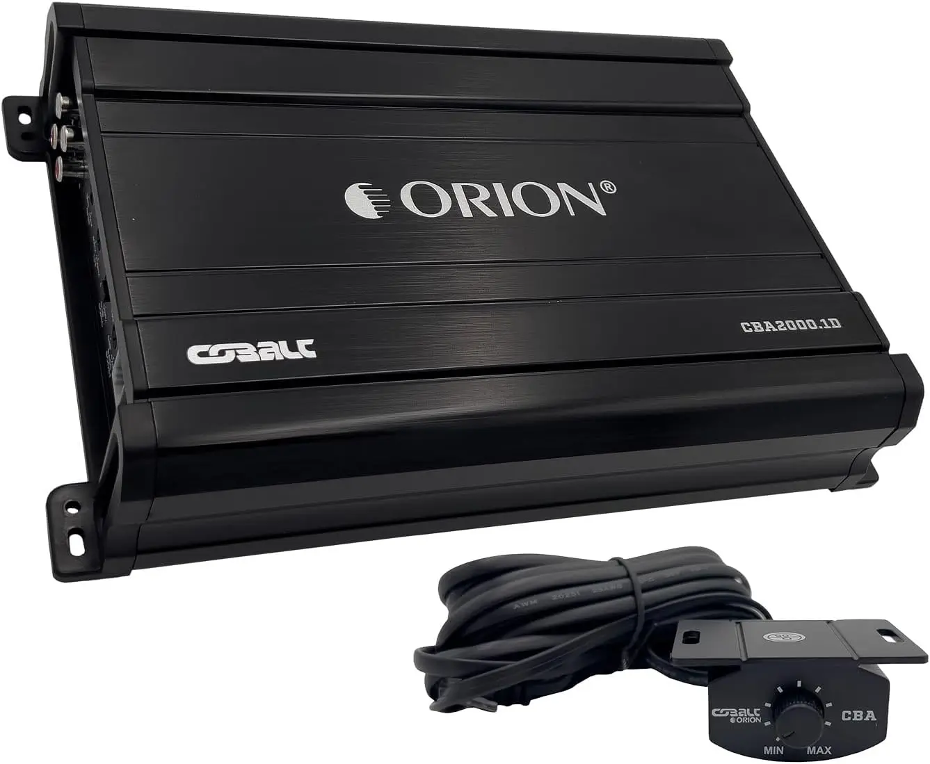 

Orion Cobalt CBA2000.1D Monoblock 1-Channel Class D Amplifier for Car Subwoofer, 2000W Max, 500W RMS, 1/2/4 Ohm Stable, Adjustab