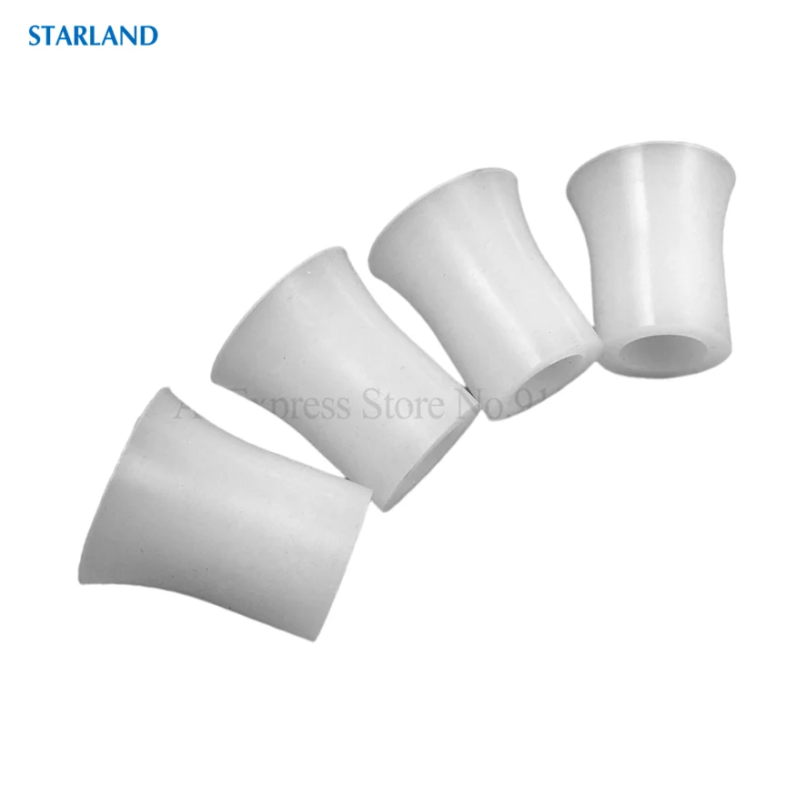 4 In 1 Horn Sealing Sleeves Spare Parts Seal Rings Ice Cream Machines Accessories Stirring Shaft Silicone Seal Tubes Fittings