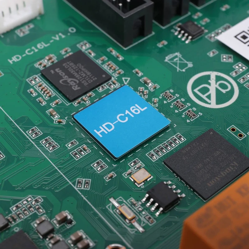 Asynch-Full Color LED Screen, HD-C36C, Wi-Fi, Cartão de Controle, Maior 8192 Maior 1024, Durável, Controle Mobile App, Full Color