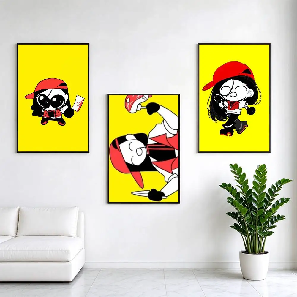 Yixi Vanity Butcher  Poster High Quality Dorm Living Room Aesthetic Wall Decoration Painting Stickers Gift