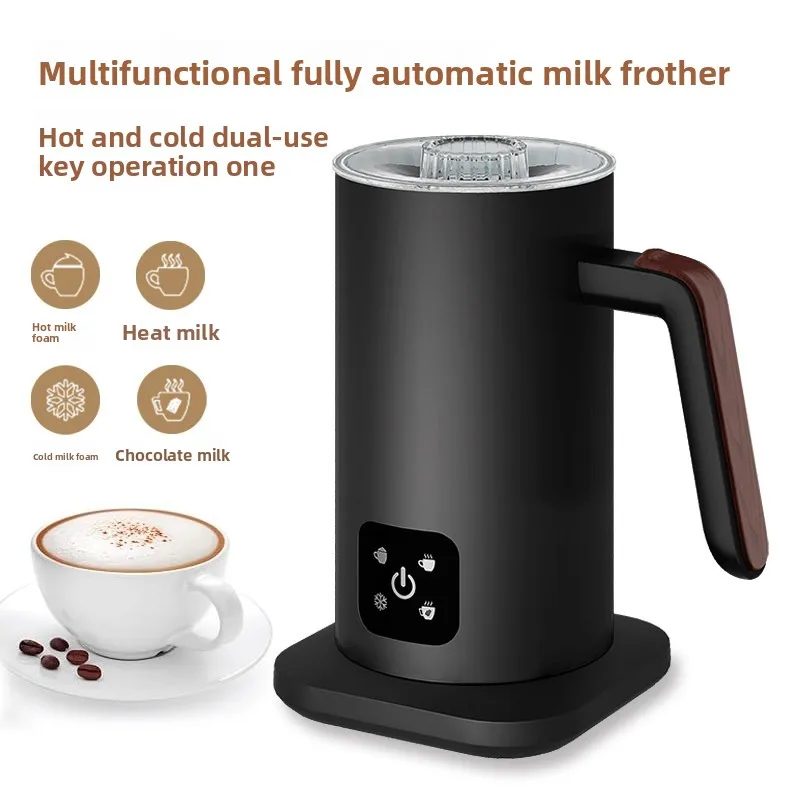 Household automatic multi-functional coffee milk foam machine, hot and cold double-purpose milk heater Latte cup