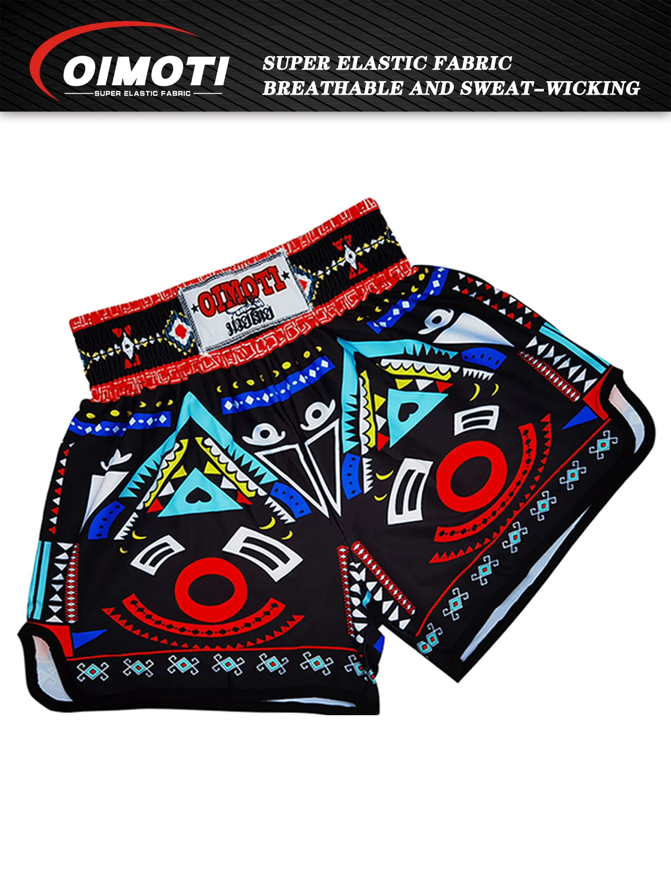 Loose Super Elastic Quick-Drying Fabric Boxing Shorts, Loose Pants, High waist shorts, Sports Shorts