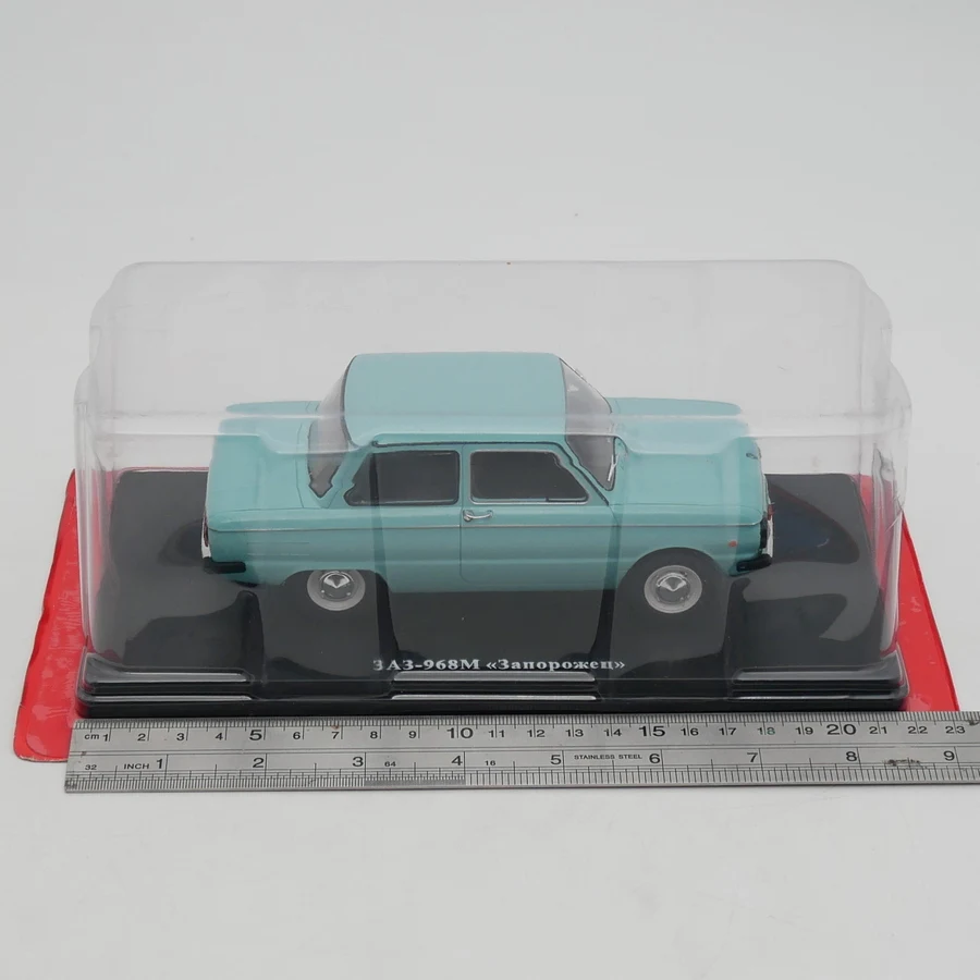

Diecast Ixo 1:24 Scale ZAZ-968M 1979 Soviet Car Niklan-Zaporizhzhia Car Model Alloy Car Model Collectible Toy Souvenir Display