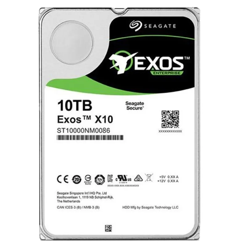 

ST10000NM0086 Жесткий диск Enterprise 10 ТБ Exos X10 256 МБ SATA 3,5 дюйма, 6 Гбит/с ST10000NM0086