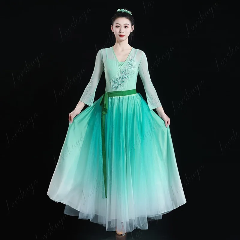 

Classical Dance Costume, Dance Performance Costume, Chinese Ancient Style Stage Performance Costume