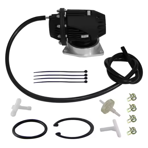 SSQV IV Blow Off Valve + Flange Adapter Fits for Hyundai Genesis Coupe 2.0T 10-14 Sonata 2.0T/1.6T 11-17 Veloster 1.6T 13-17