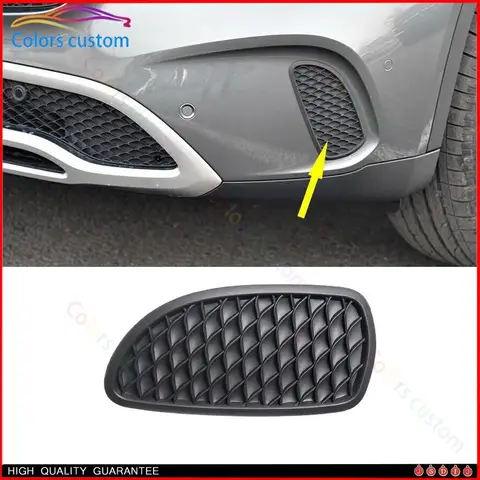 Tampa da grade inferior dianteira do farol de neblina esquerda e direita 1568856700 1568856800 para Mercedes Benz GLA W156 X156 2017 2018 2019