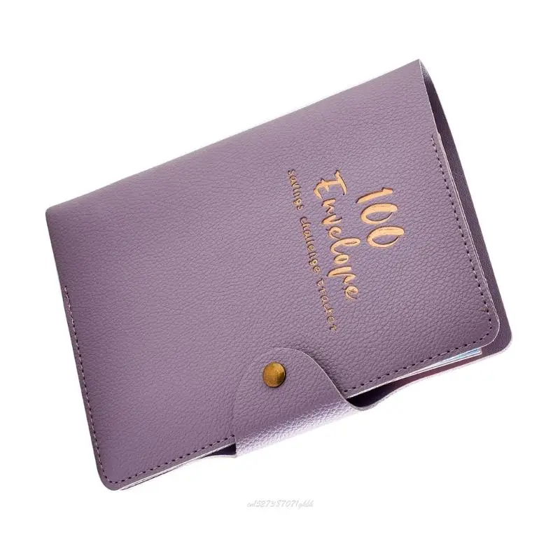 X5XA Budget Notebook คอนเทนเนอร์ออมทรัพย์ 100 วัน มีระบบซองจดหมายเพื่อการจัดการเงินที่มีประสิทธิภาพ