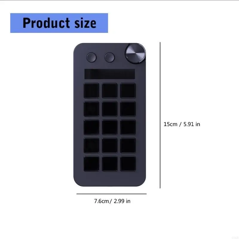 C90F StreamDeck versión Global StreamDeck LCD controlador creación contenido en botón personalizado teclados visuales