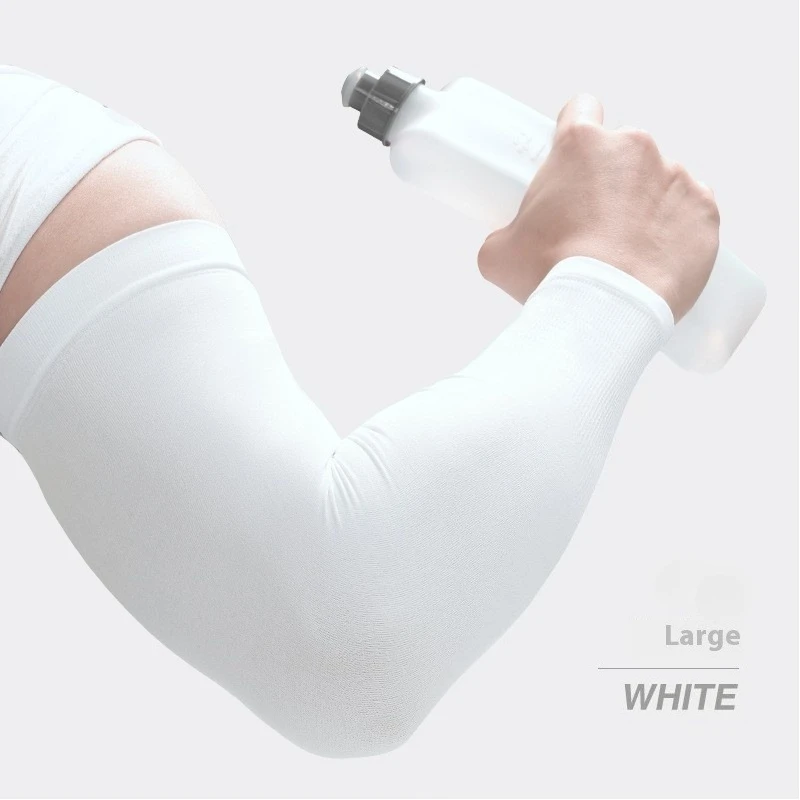 1 Pair of Breathable Sun Protection Sleeves - Breathable & UV Protective Gear for Sports, Driving, & Outdoor Adventures