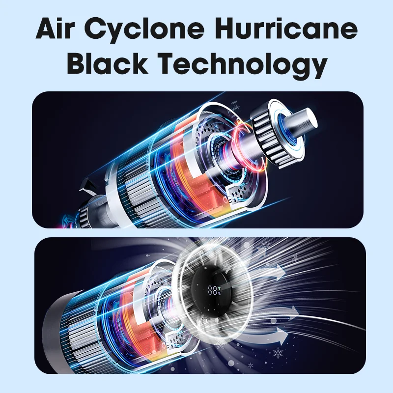 Mini ventilador portátil dobrável para pendurar no pescoço, display LED recarregável de 5 velocidades, ventilador portátil 3 em 1 para viagens e praia