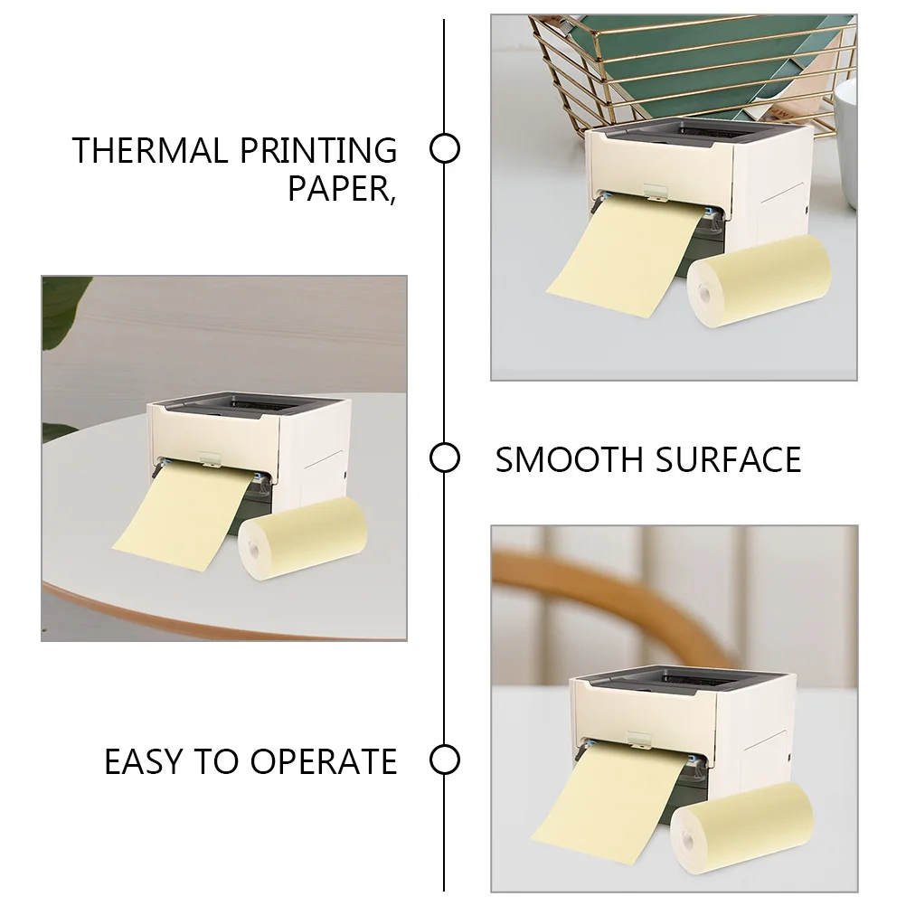 5 rolos de papel térmico 80mm x 30m suave alta sensibilidade para impressora pos máquina cartão crédito multiuso recibo papel loja