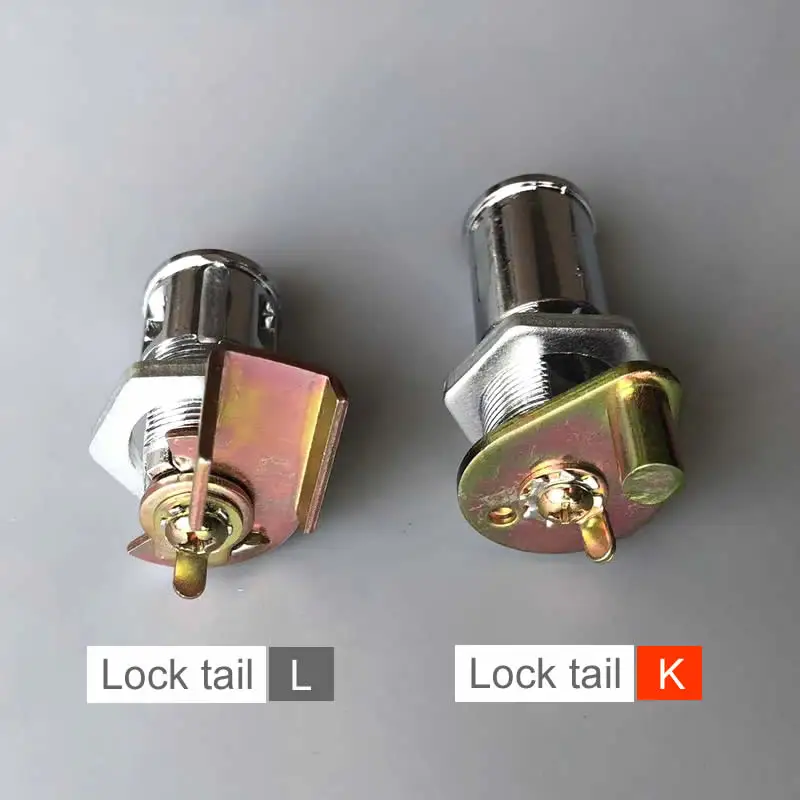 Extended type Safe deposit box Anti - theft cam lock cylinder 80mm 90mm Super encryption key very safe Class C anti-theft