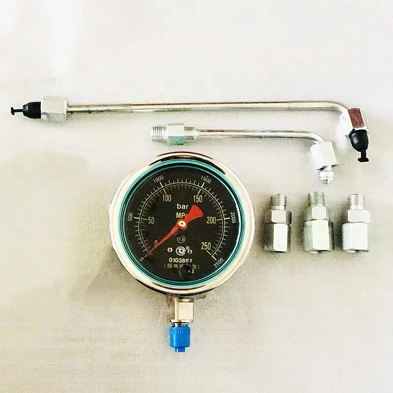 2500bar High pressure common rail pump plunger pressure test tool set 250Mpa diesel pump piston pressure test kits