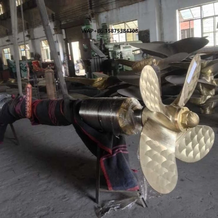 

Ship OEM 0.5m-12m 4 Blade Pedal-powered Boat Propeller for Sale