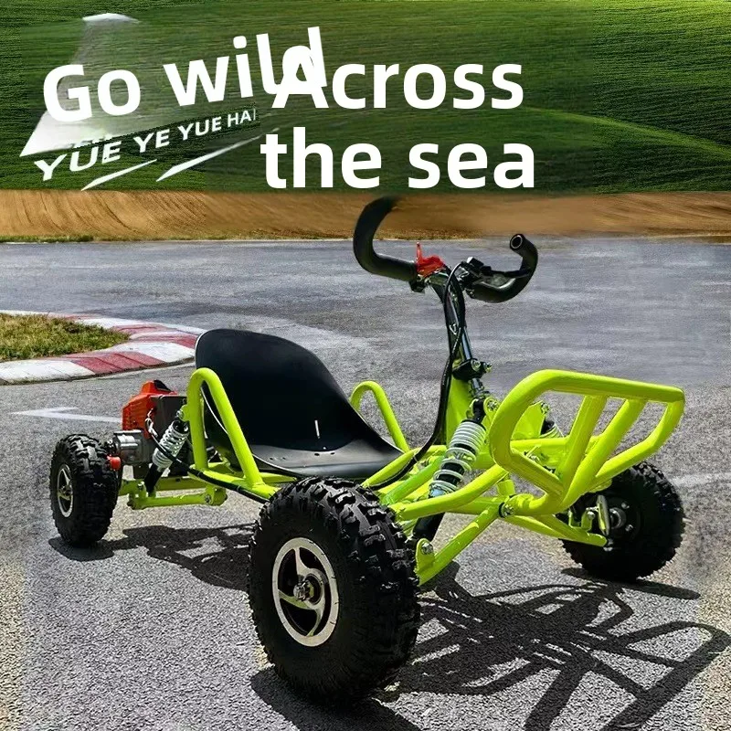 

Новый внедорожный картинг, двухтактный раллийный автомобиль, вездеходный четырехколесный квадроцикл Utv для дрифта ATB, горный велосипед
