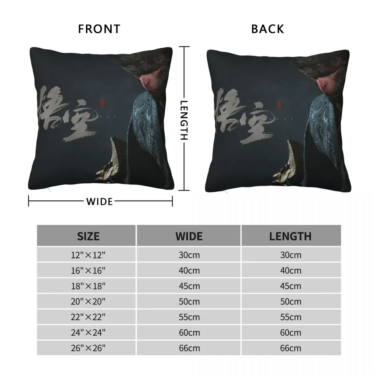 OnePiece Pillowcase Proof Pillow Cover For Bedroom guest room children's room recreational vehicle vacation home Hotel WuKong