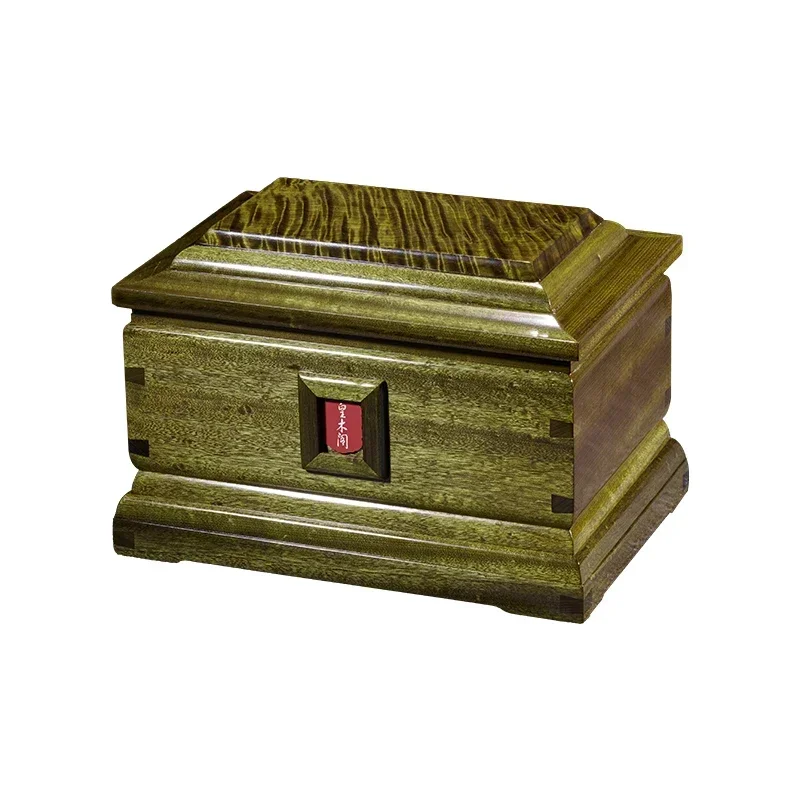 

TAO Urn solid wood gold wire nanmu gloomy wood high-end ebony