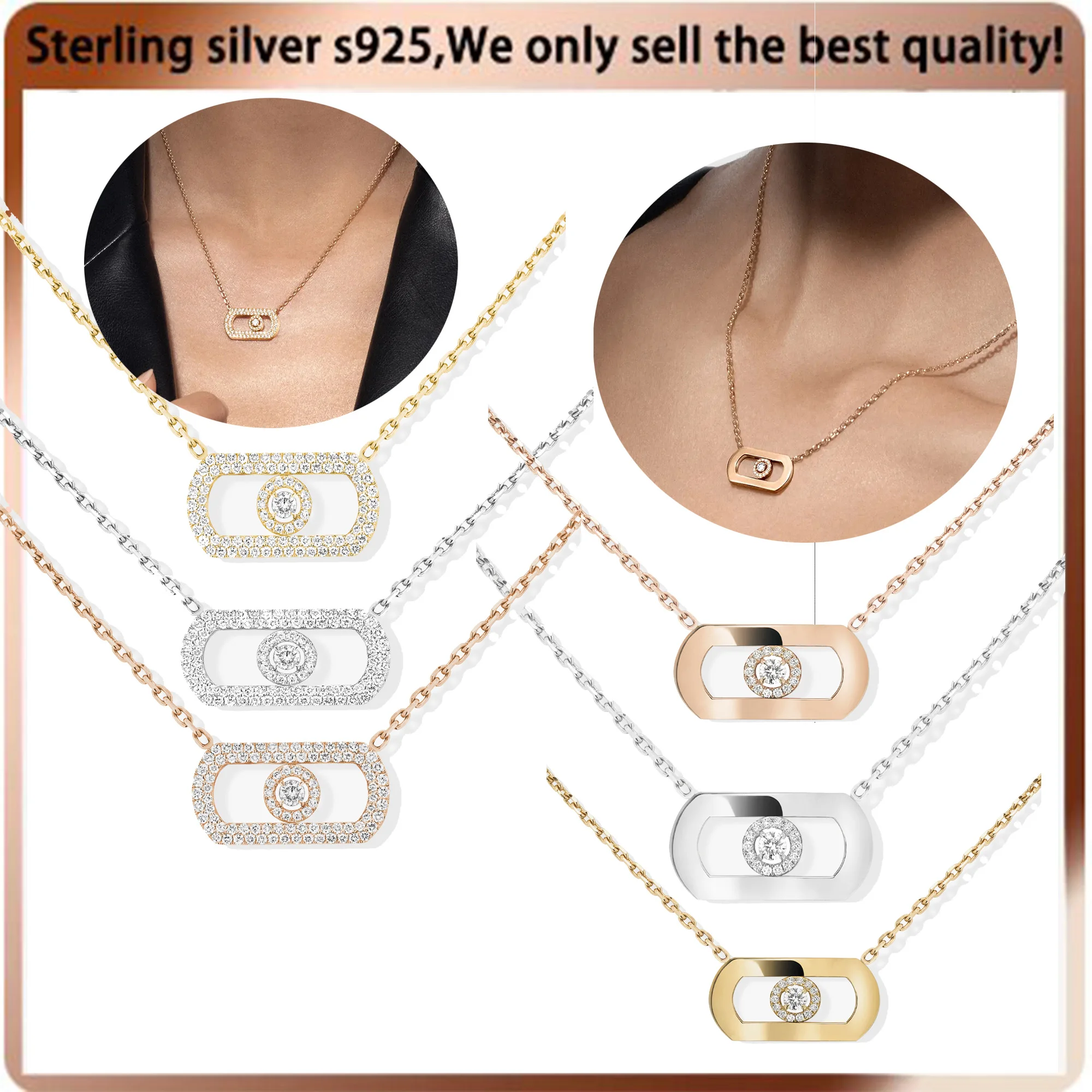 

So move light luxury classic necklace Messi