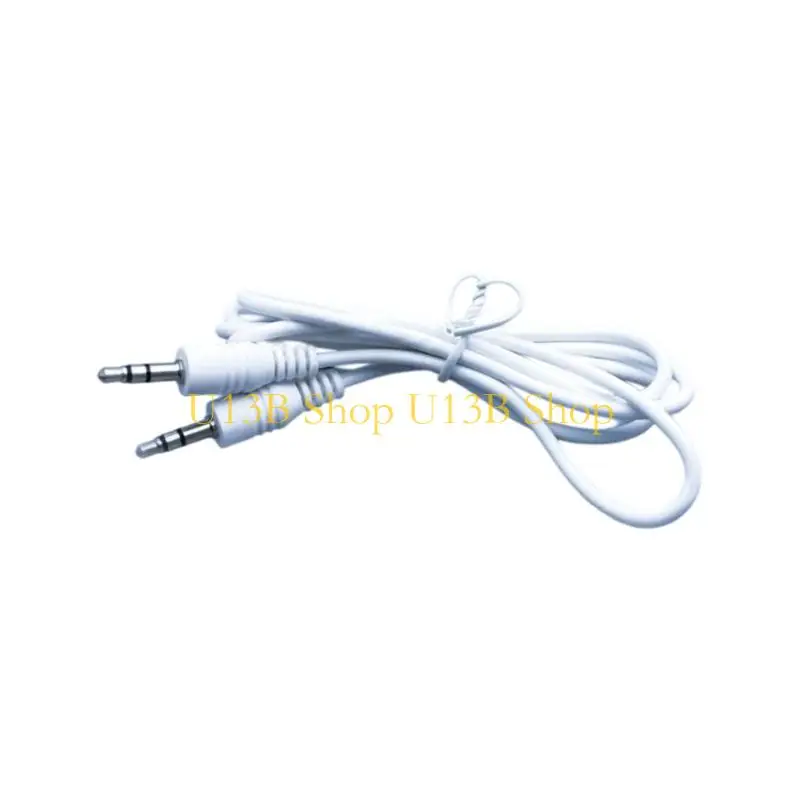 U13B Universal 3.5mm Male to Male Audios Cable for MultiDevice Use 1/8in AuxiliaryCord